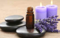 image of essential oils, lavender and candles